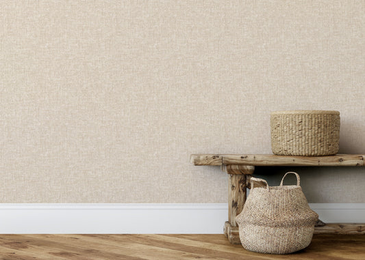 Artisan Weave Stone Wallpaper - Wallpaper Inn