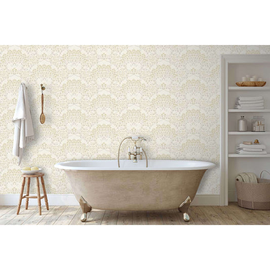 Floral Trail Neutral - Wallpaper Inn