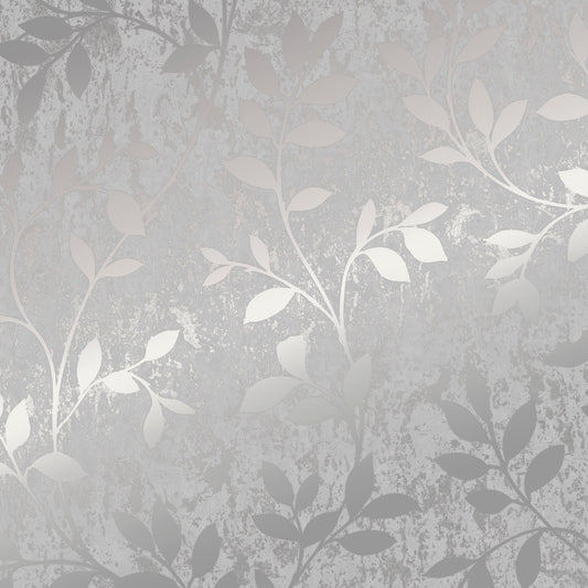 Milan Trail Silver Wallpaper