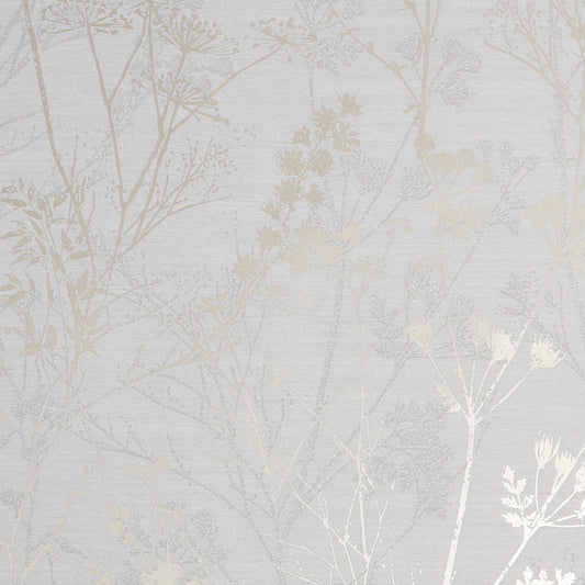 Hedgerow Grey / Pale Gold Wallpaper
