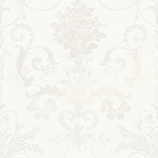 Josette White Wallpaper Inn