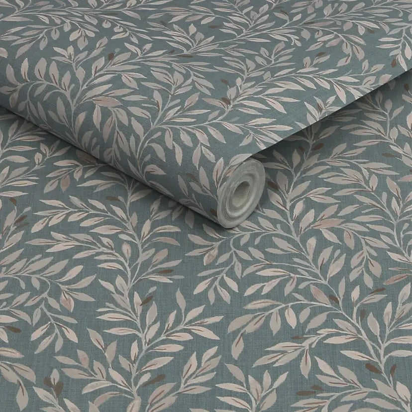 Ditsy Leaf Wallpaper Wallpaper Inn