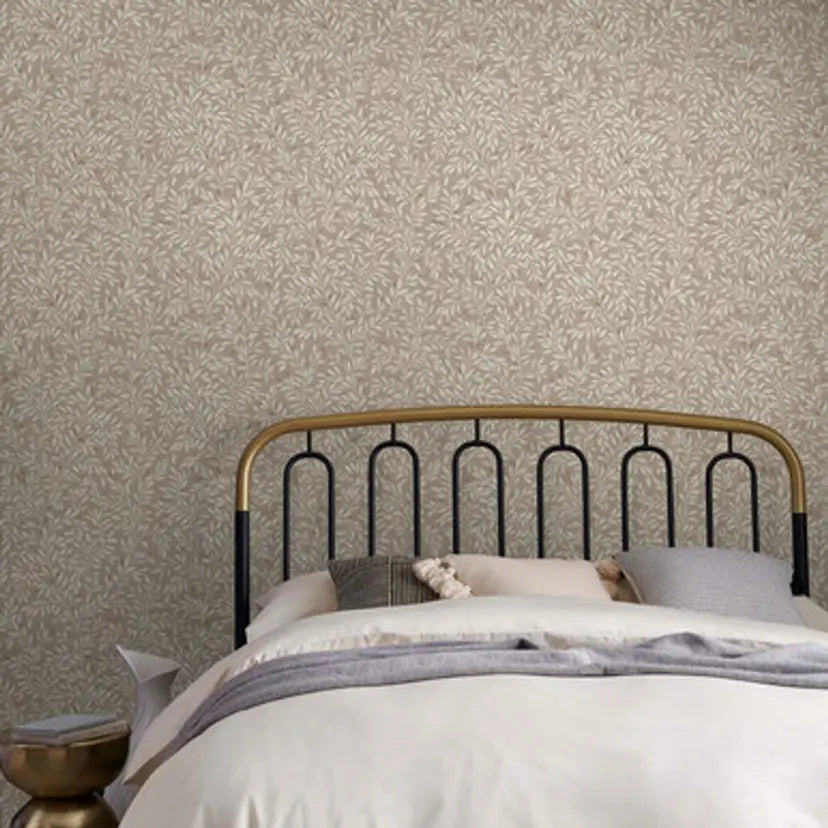 Ditsy Leaf Wallpaper Wallpaper Inn