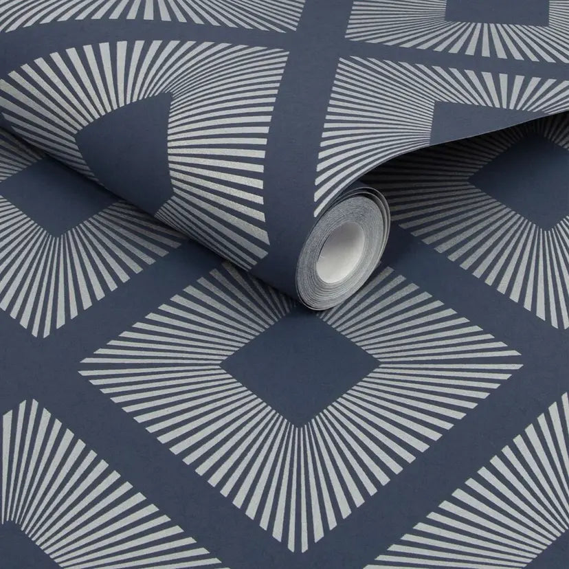 Deco Triangle Wallpaper Wallpaper Inn