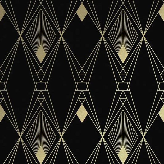 Deco Geometric Wallpaper Wallpaper Inn