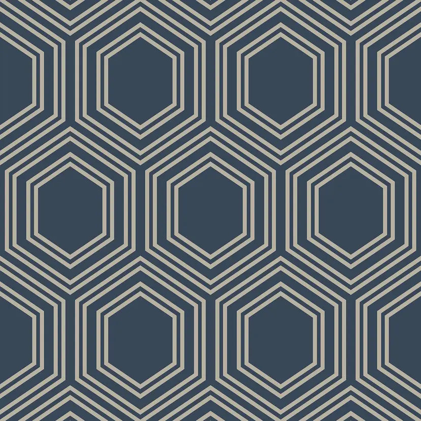 Honeycomb Geo Wallpaper Wallpaper Inn
