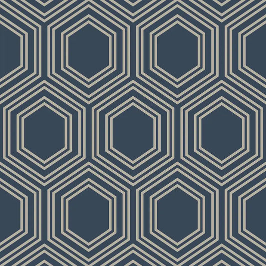 Honeycomb Geo Wallpaper Wallpaper Inn