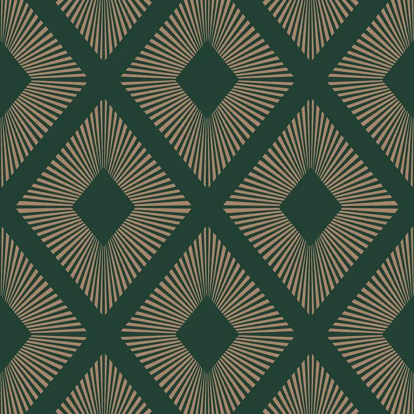 Deco Triangle Wallpaper Wallpaper Inn