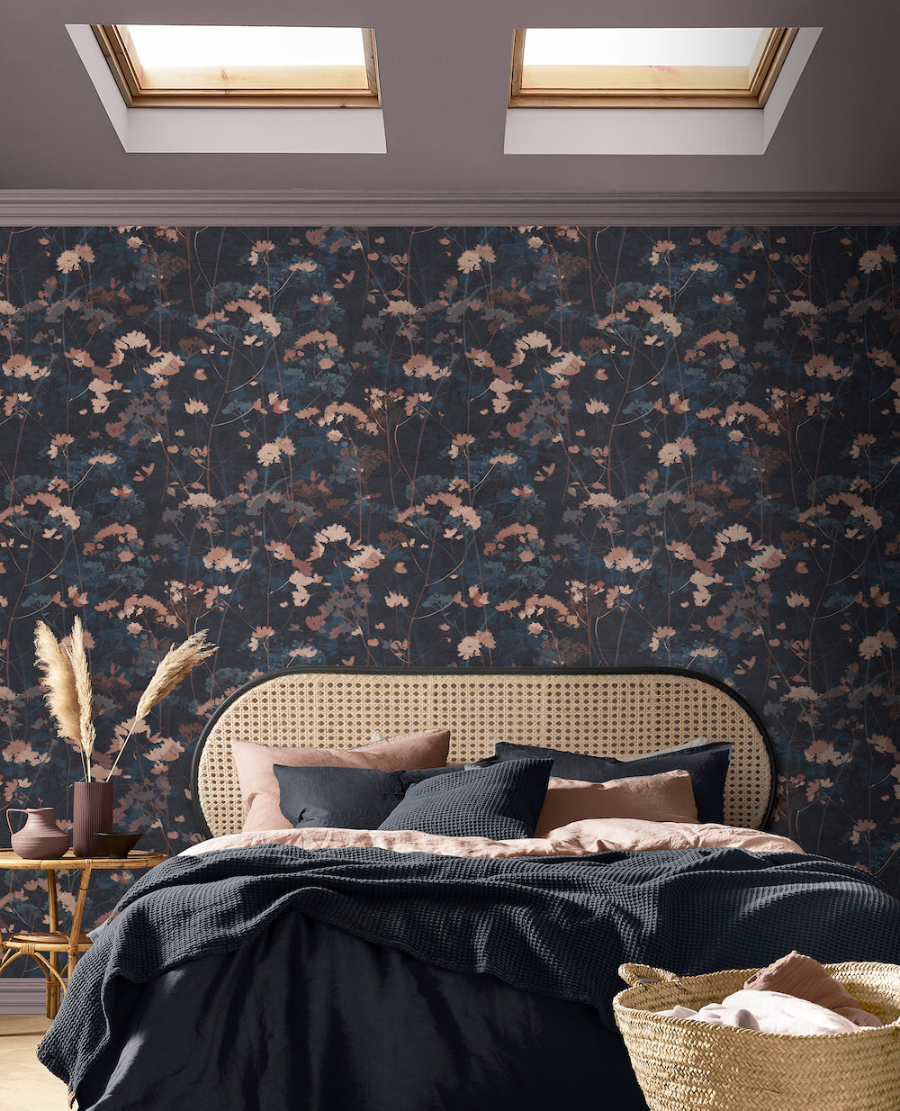 Flower Press Thistle Blue