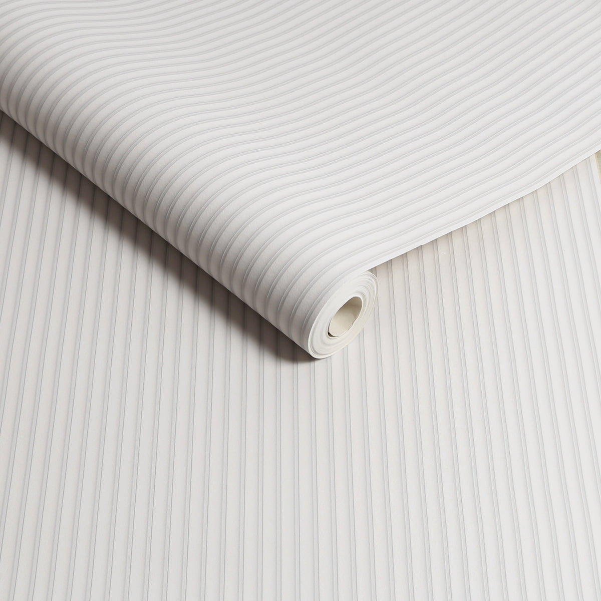 Tactile Pinstripe Pure Wallpaper