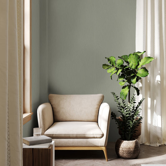 Stria Sage Wallpaper