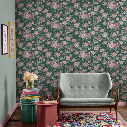 Garden Rose Wallpaper Wallpaper Inn