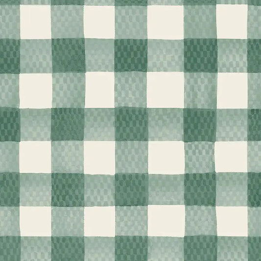 Painted Gingham Wallpaper Wallpaper Inn