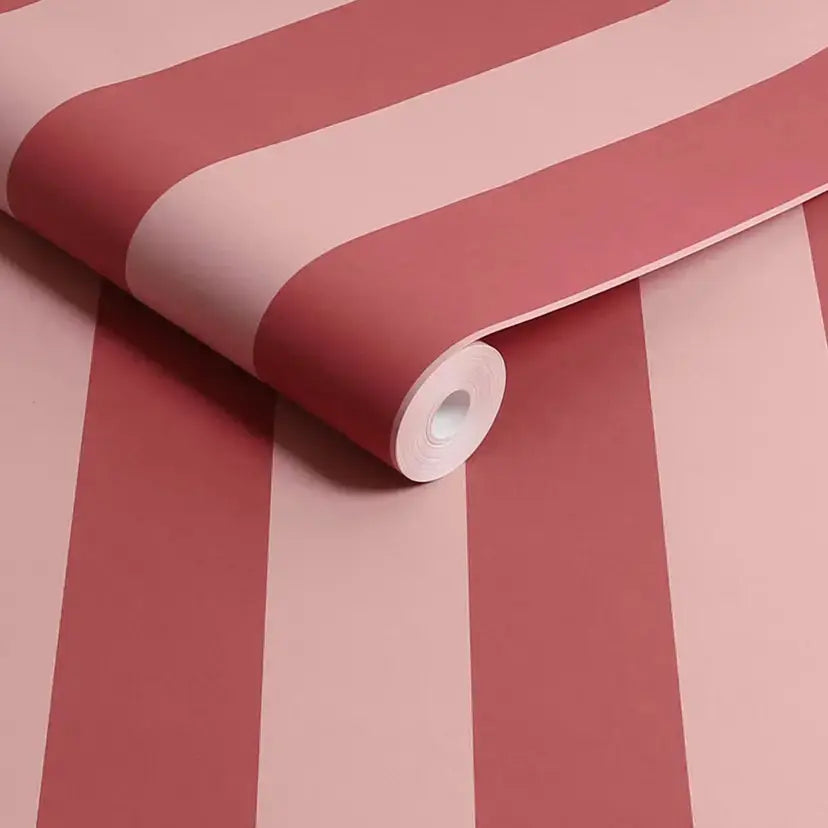 Canopy Stripe Wallpaper Wallpaper Inn