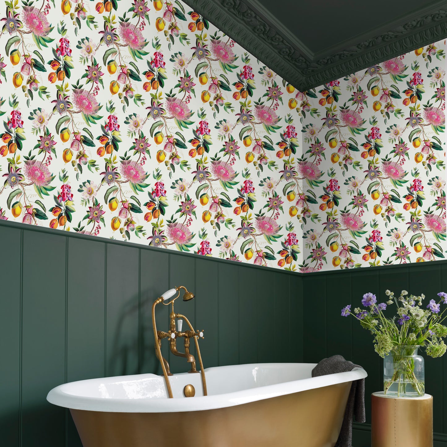 Physic Garden Lush Wallpaper