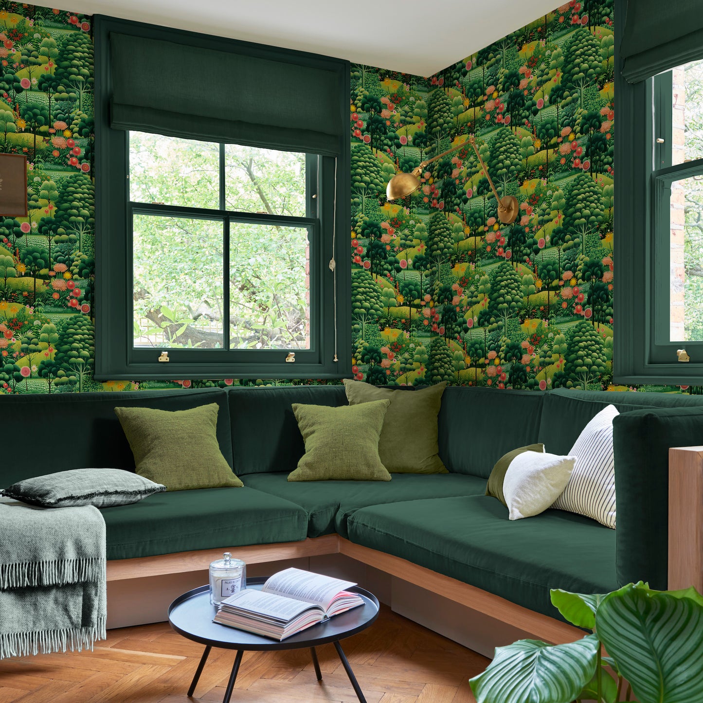 Arley Garden Day Wallpaper