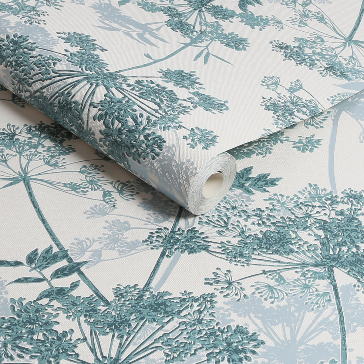 Meadow Teal Wallpaper