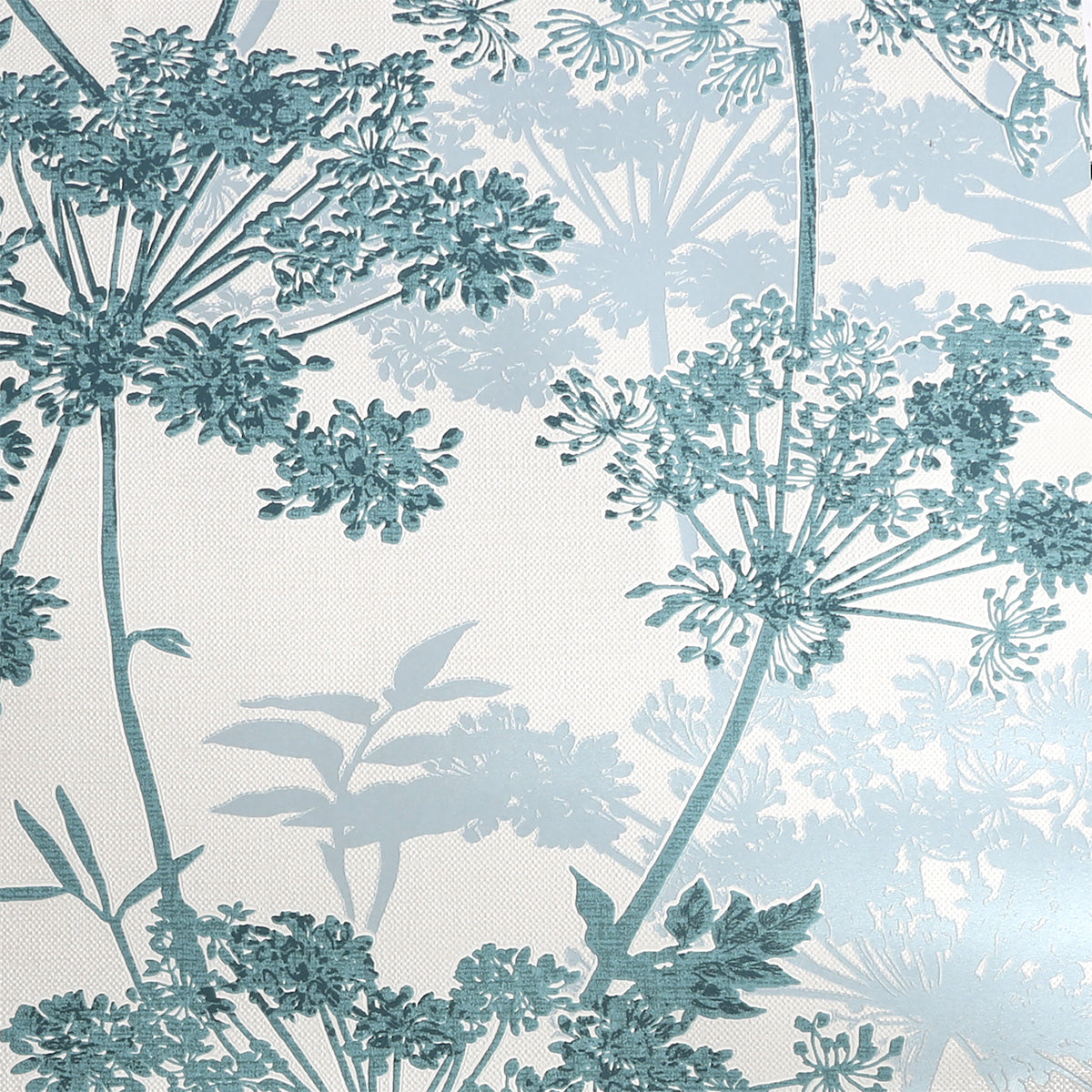 Meadow Teal Wallpaper