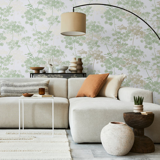Meadow Green Wallpaper