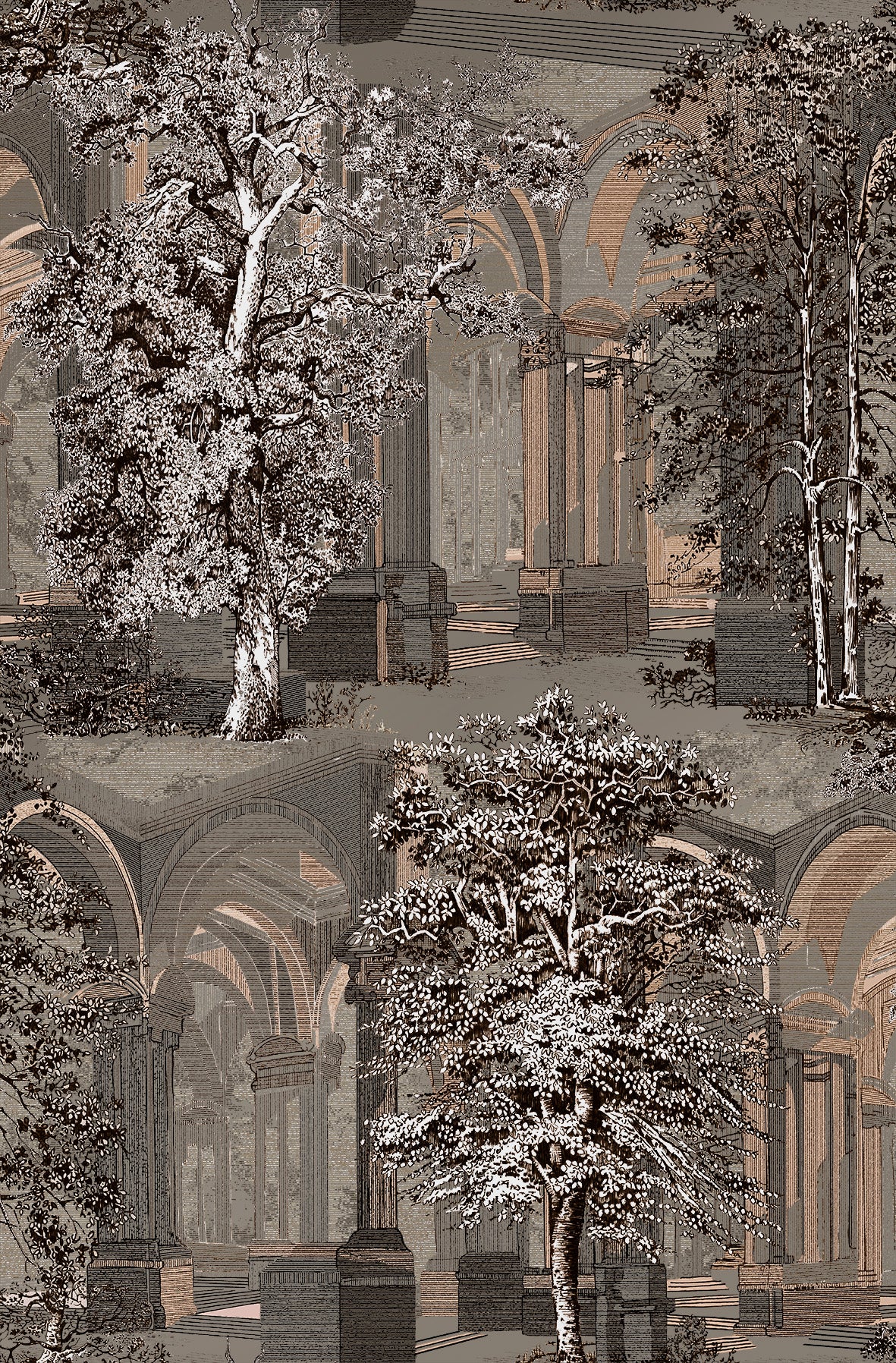 Rivington Folly Dusk Wallpaper