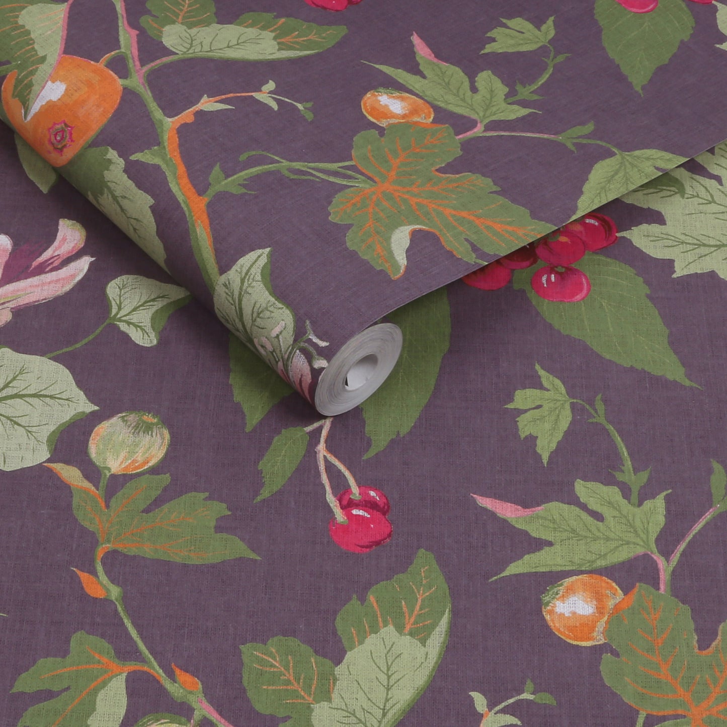 Craftwork Trail Plum Wallpaper