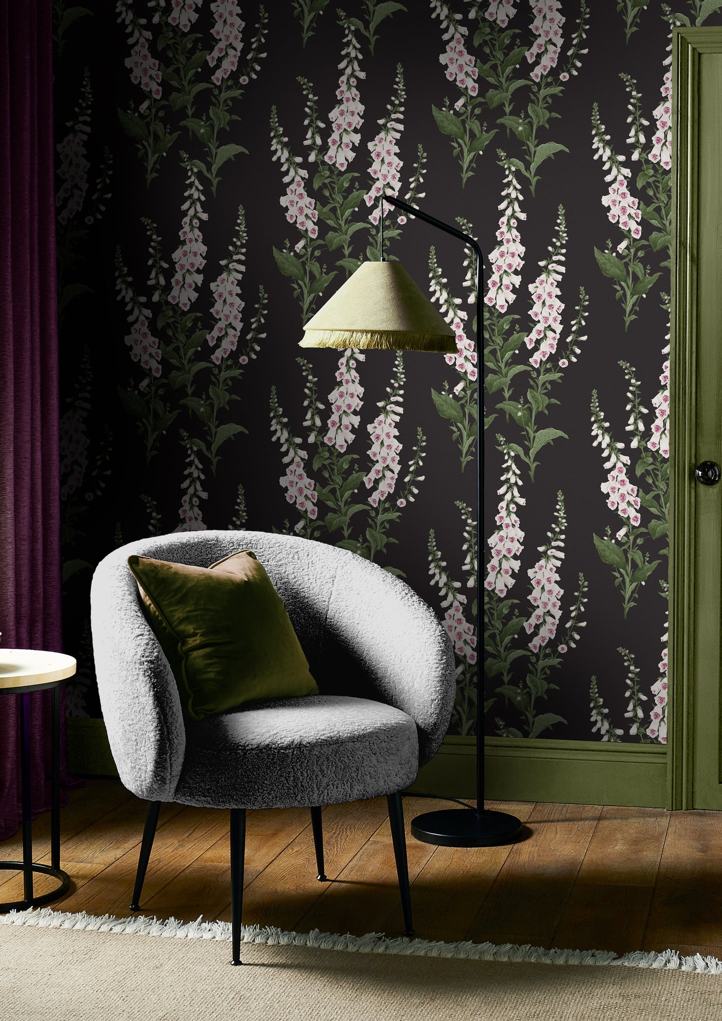 Foxglove Night Wallpaper