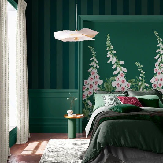 Quartet Teal Wallpaper