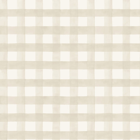 Watercolour Gingham Kids Wallpaper Wallpaper Inn