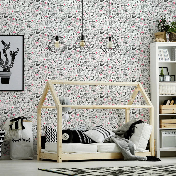 Doodle Kids Wallpaper