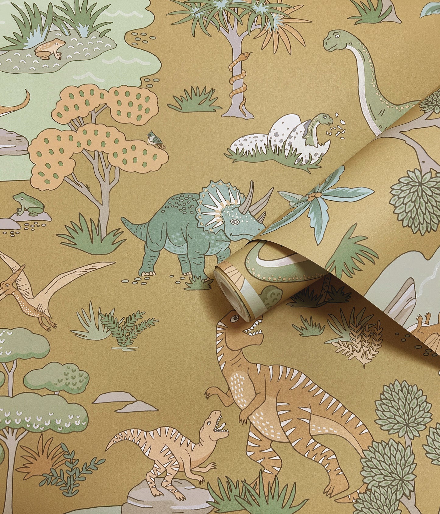 Dino Zoo Ochre