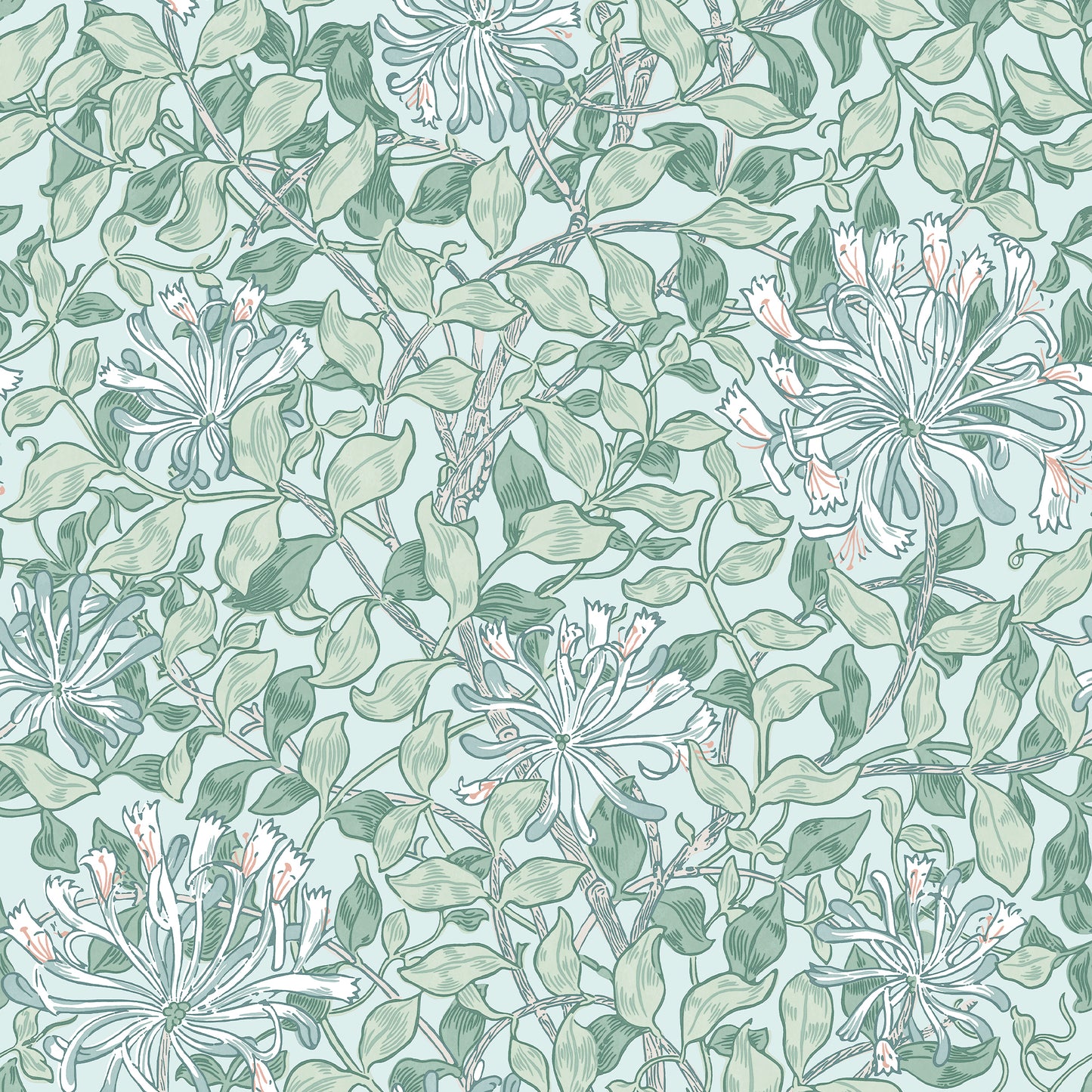 Honeysuckle Breeze Wallpaper