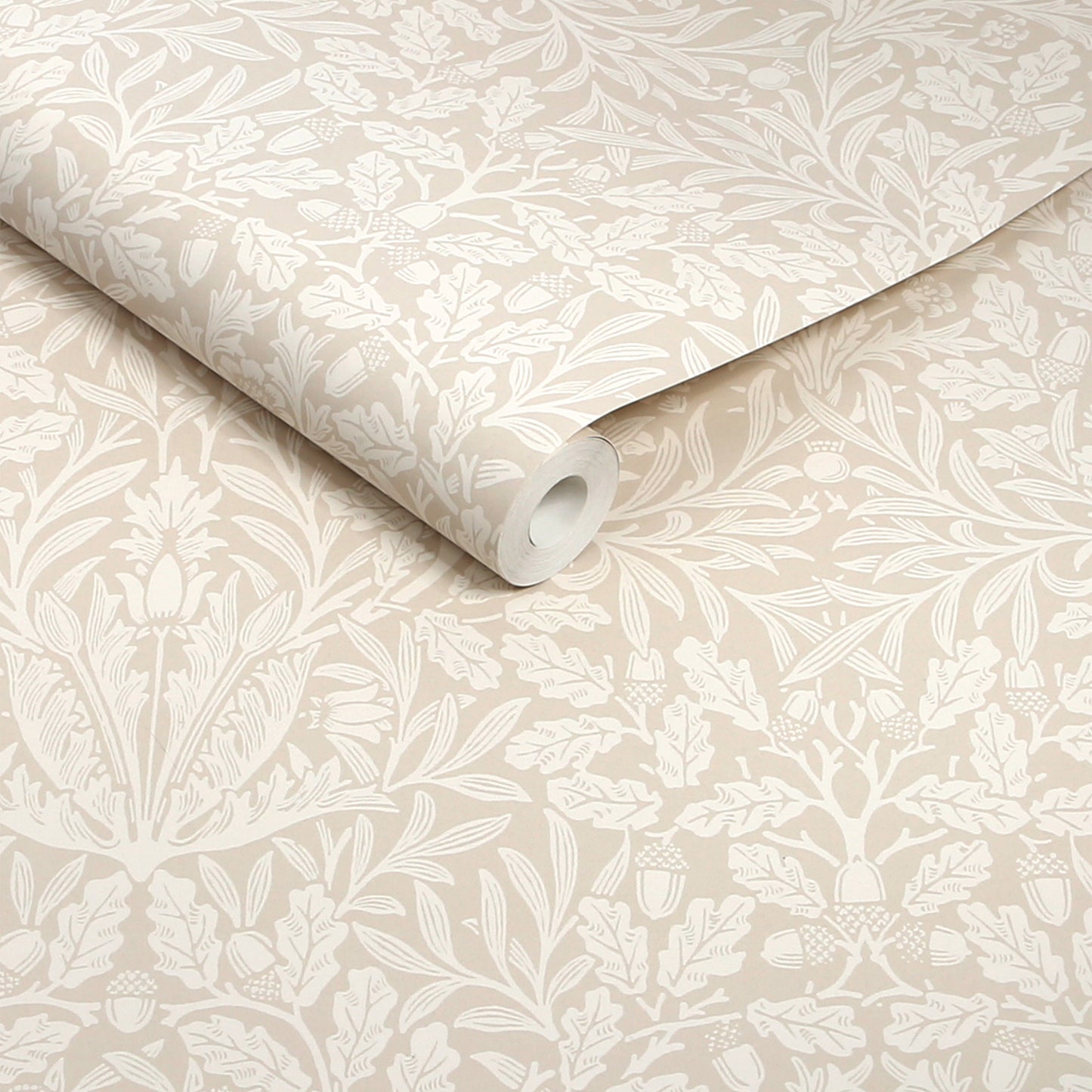 Acorn Hessian Wallpaper