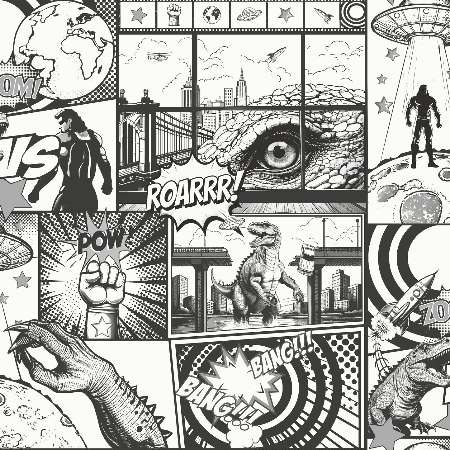 City Hero Black / White