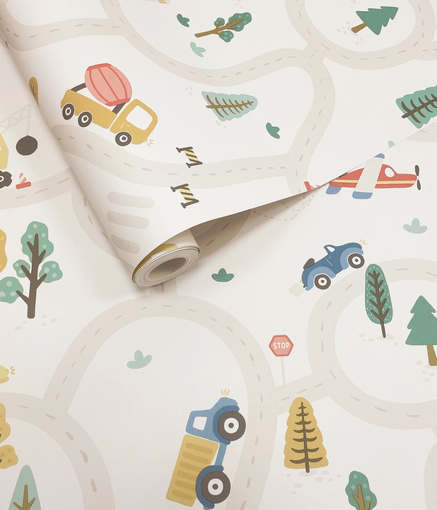 Roundabout Road Cream / Multi