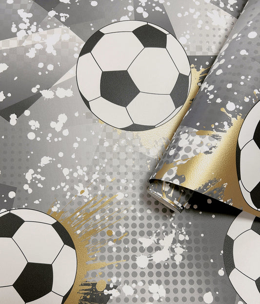 Football Frenzy Black / Gold