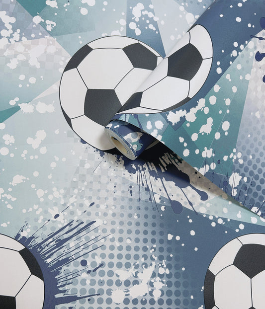 Football Frenzy Navy / Teal