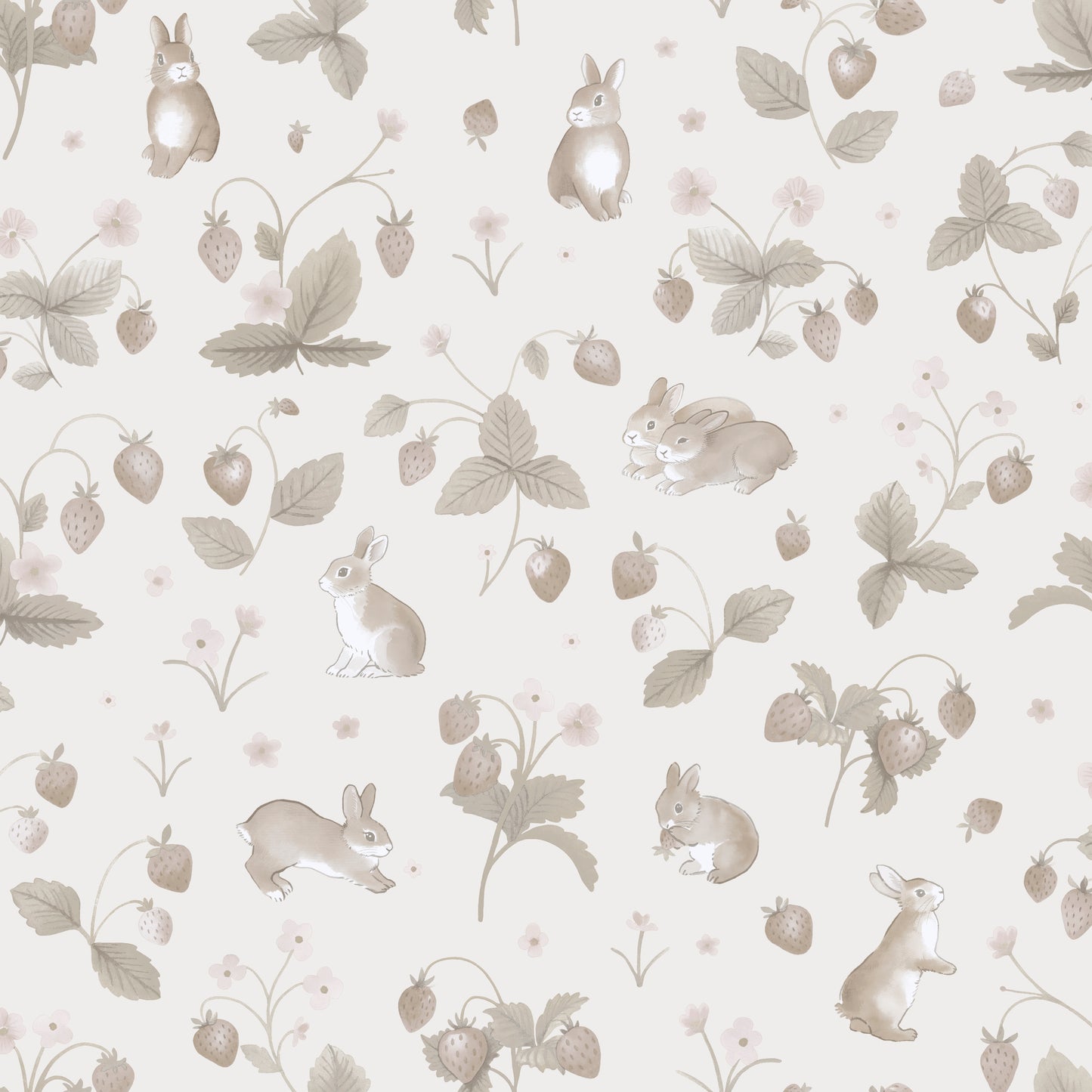 Bunnies & Berries Neutral