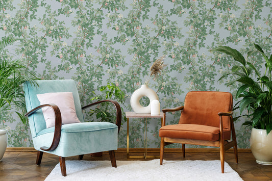 Orange Tree Sky Blue