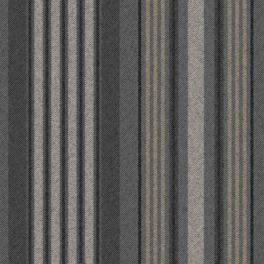 Loom Stripe Charcoal