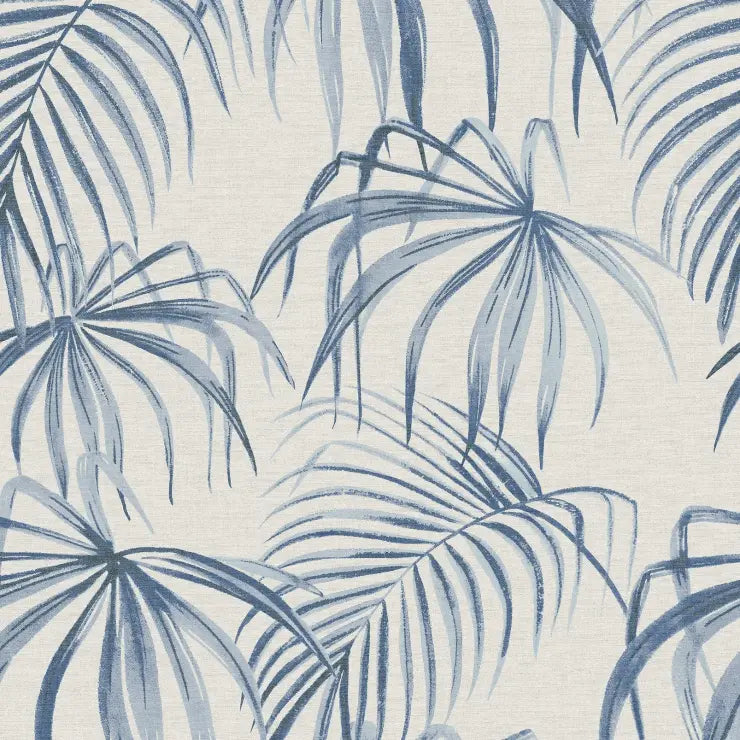 Next Cream Palm Print Wallpaper