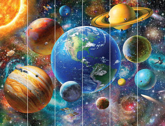 Solar System Wall Mural Wallpaper Inn