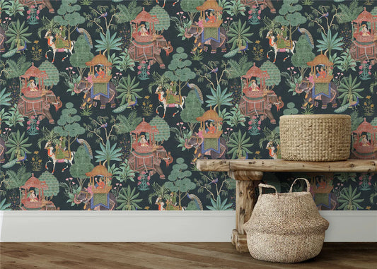 Emperor's Garden Wallpaper Wallpaper Inn