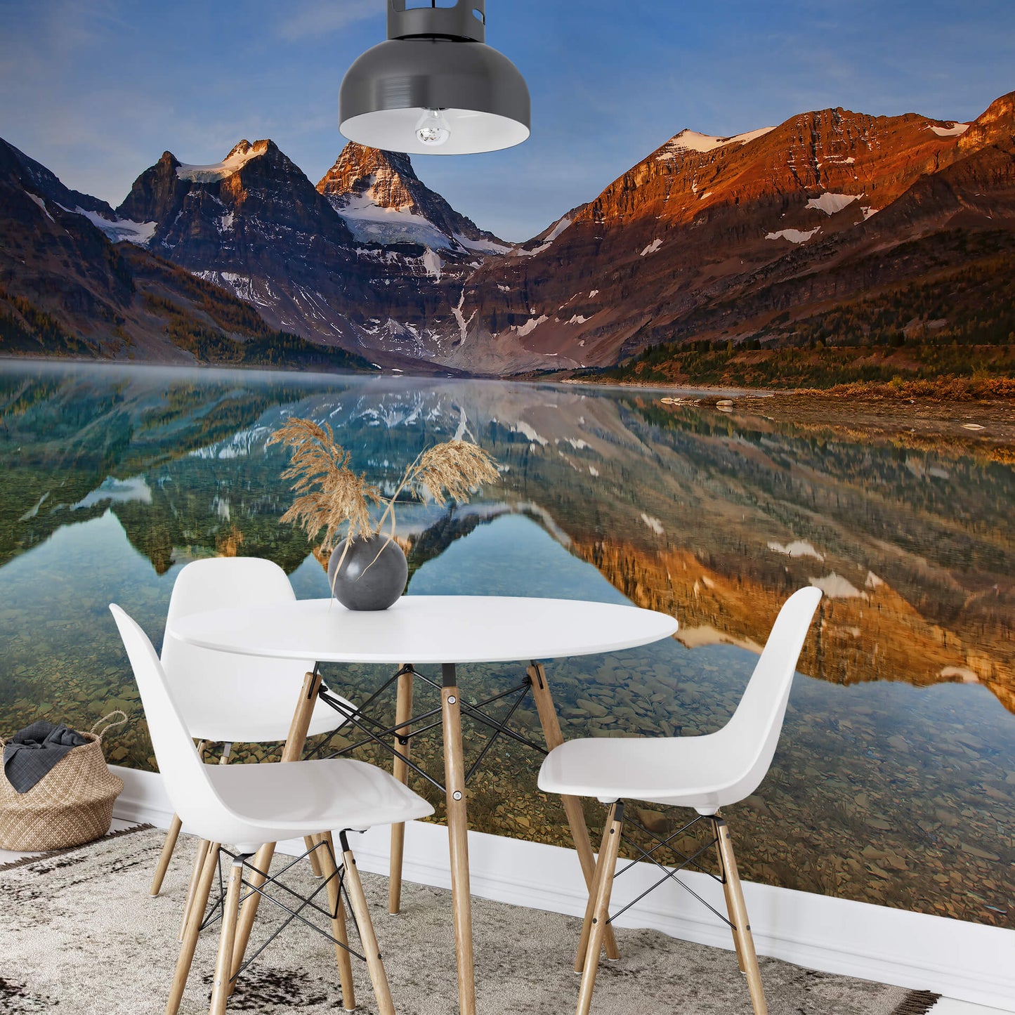 Magog Lake Canada Mural Wallpaper Inn