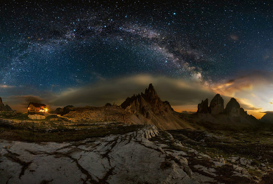 Galaxy Dolomites Mural Wallpaper Inn