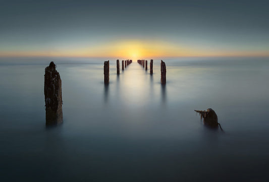 Sea Infinity Mural Wallpaper Inn