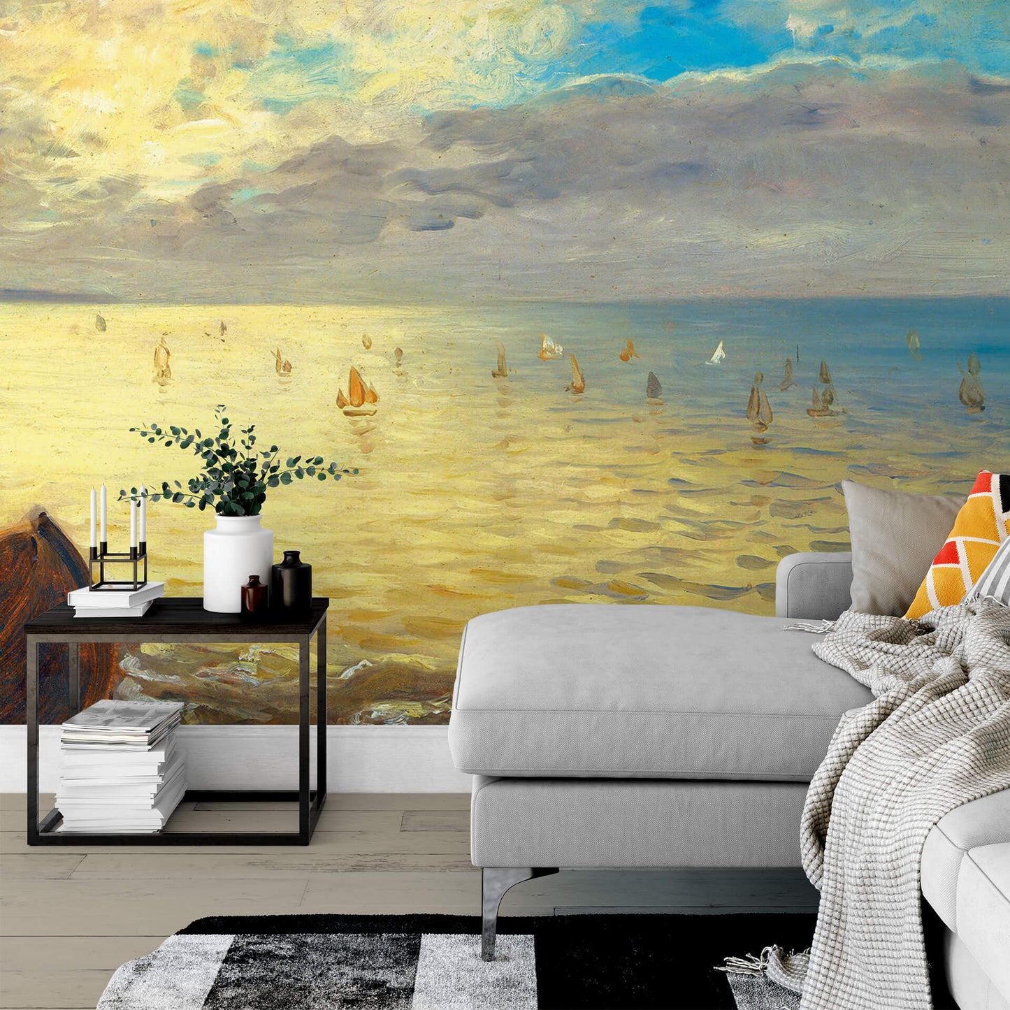Delacroix – The Sea Mural Wallpaper Inn