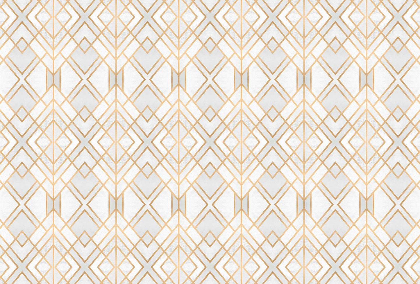 Golden Geometry Mural Wallpaper Inn