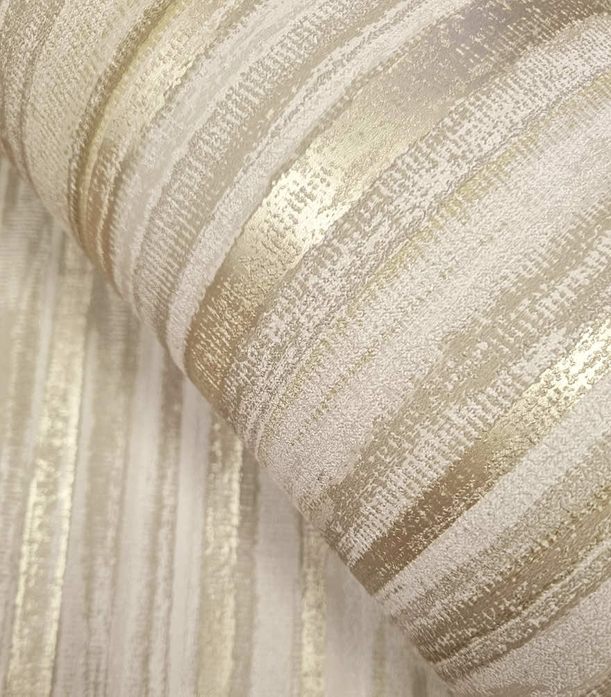 Calico Wallpaper Taupe