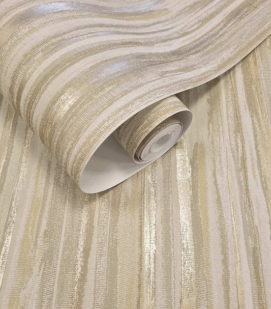 Calico Wallpaper Taupe