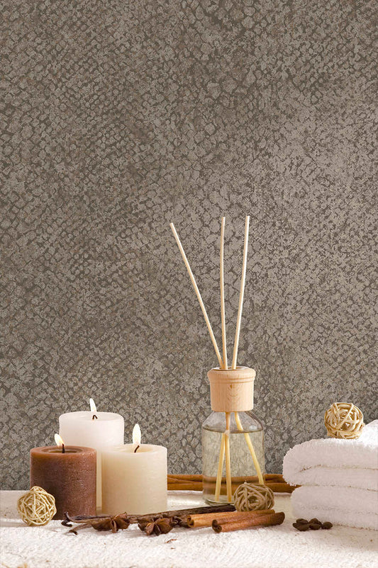 Boa Taupe - Wallpaper Inn